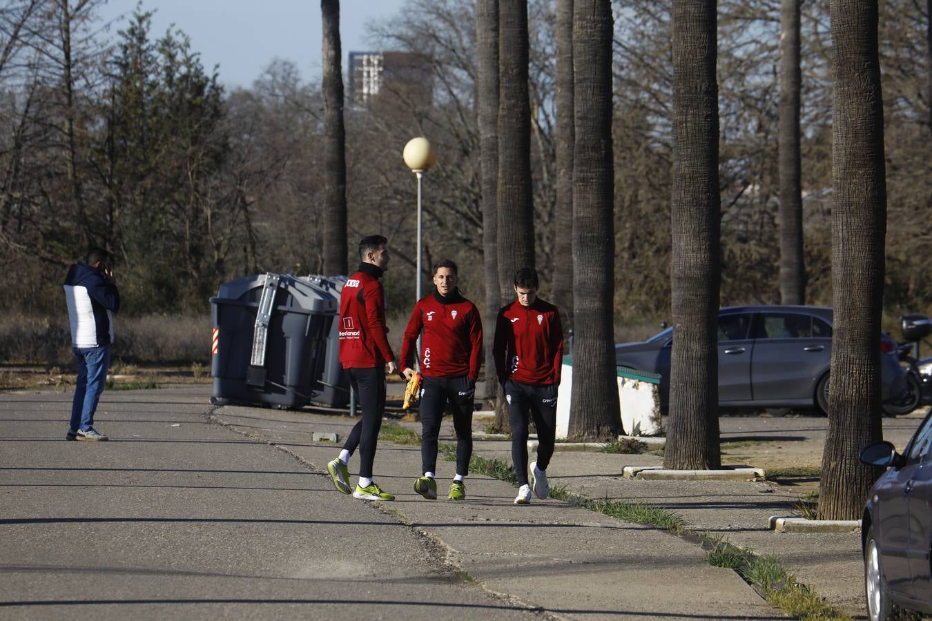 El primer entrenamiento de 2025 del Córdoba CF, en imágenes
