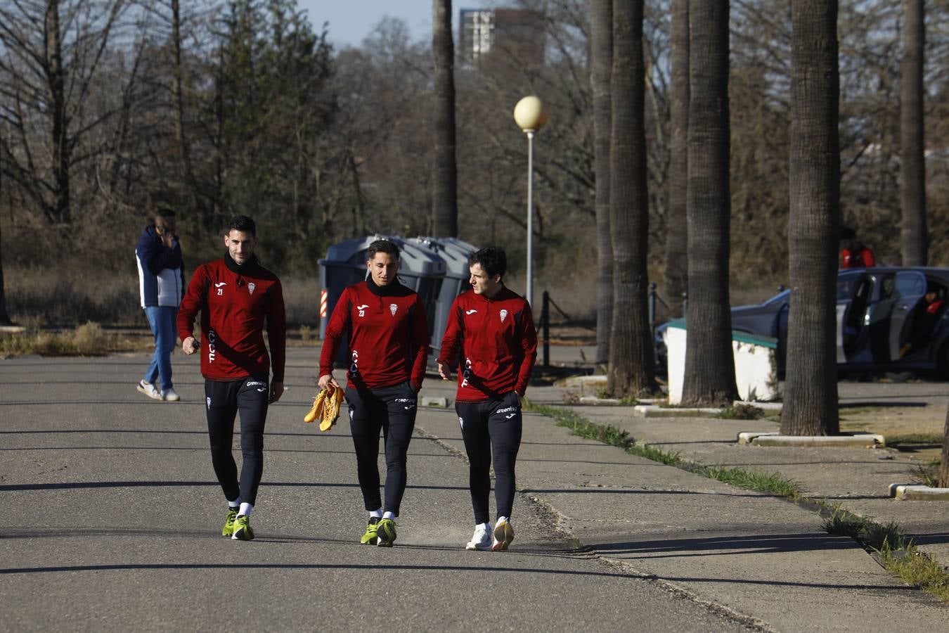 El primer entrenamiento de 2025 del Córdoba CF, en imágenes