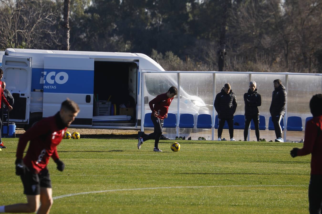 El primer entrenamiento de 2025 del Córdoba CF, en imágenes
