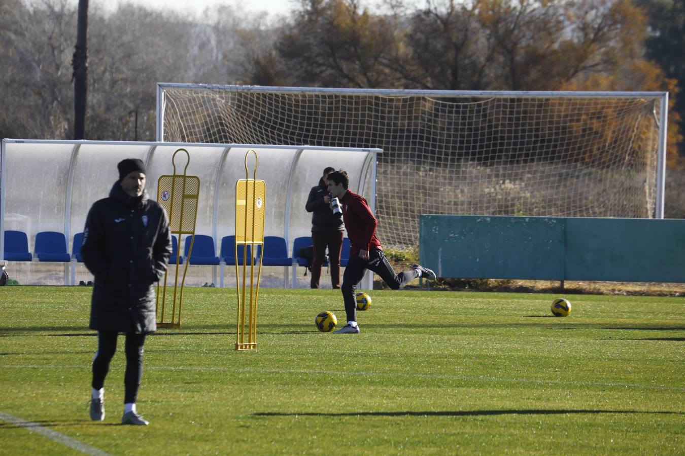 El primer entrenamiento de 2025 del Córdoba CF, en imágenes