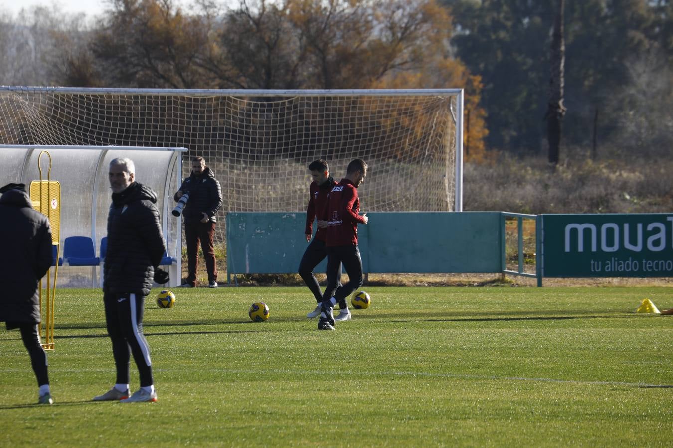 El primer entrenamiento de 2025 del Córdoba CF, en imágenes