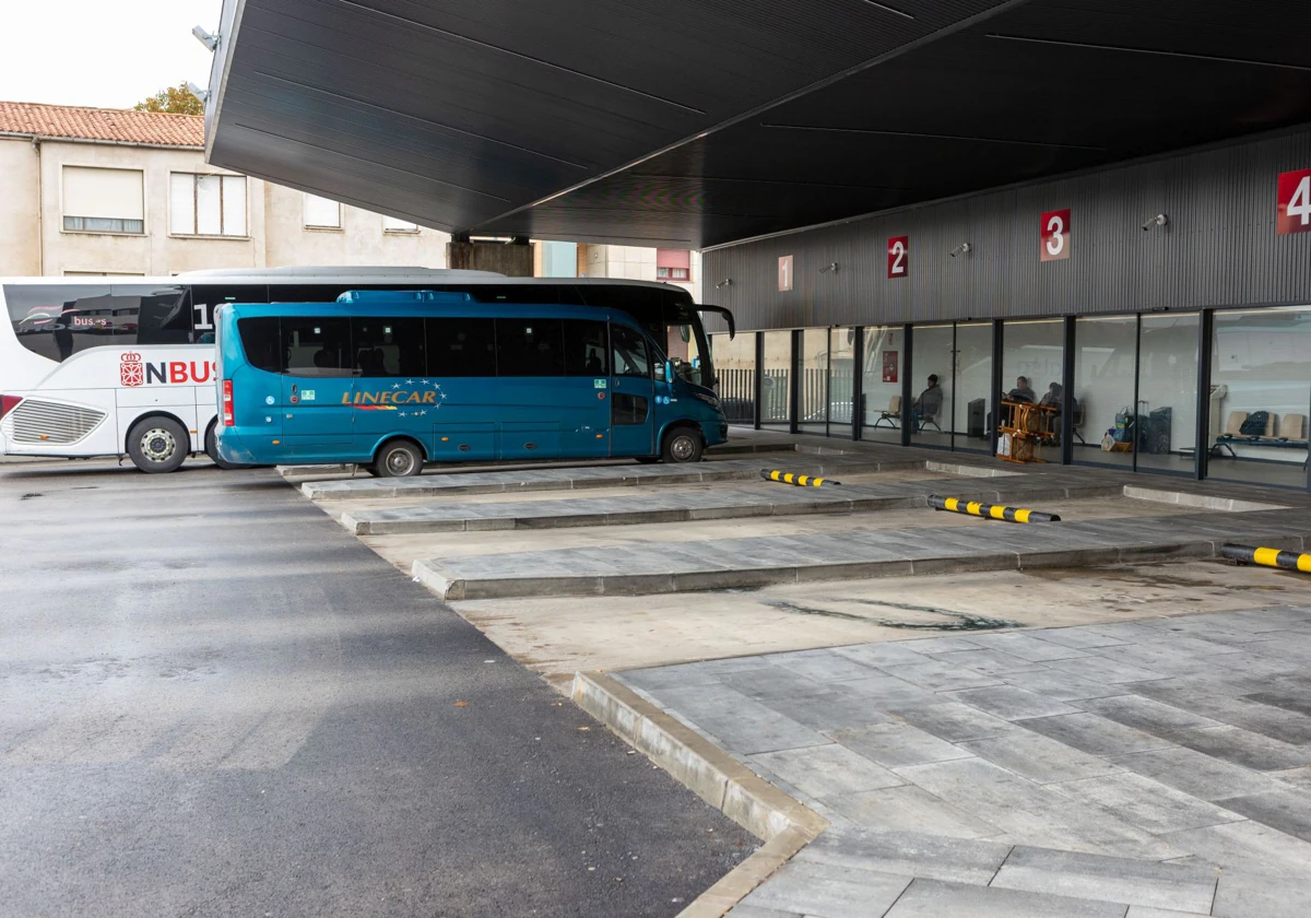 Estación de autobuses de Soria en una imagen de archivo