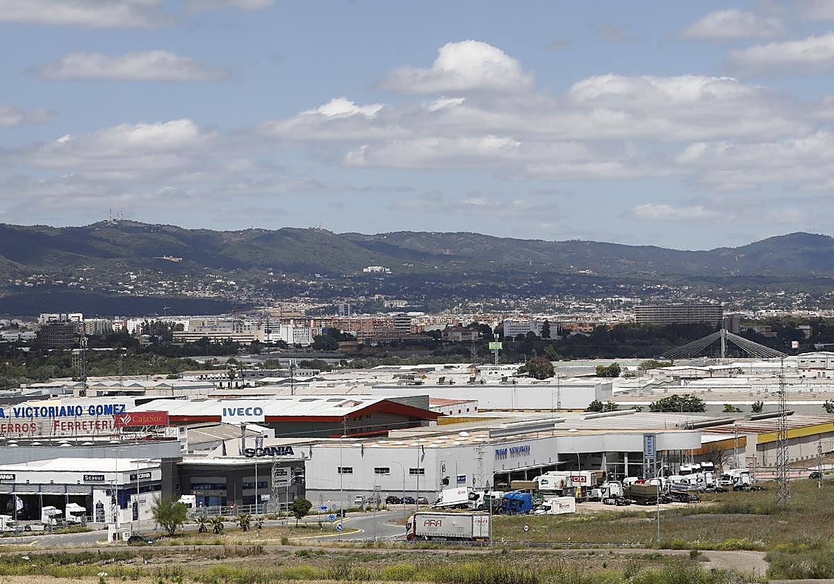 Imagen del políogono industrial de La Torrecilla