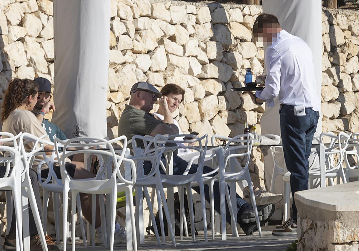 Imagen de archivo de la terraza de un restaurante ajeno a esta noticia