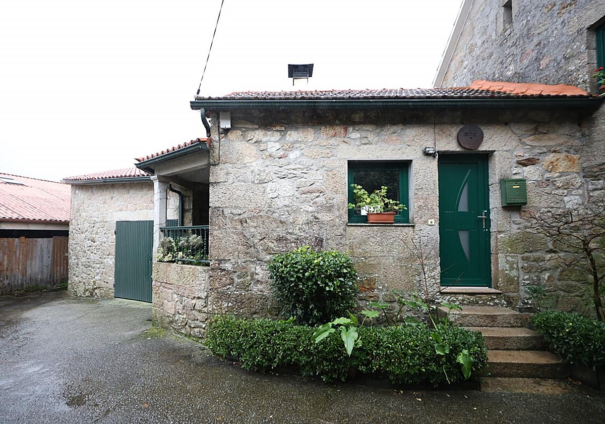 La casa de la parroquia de Santa María de Sacos donde se produjo la agresión