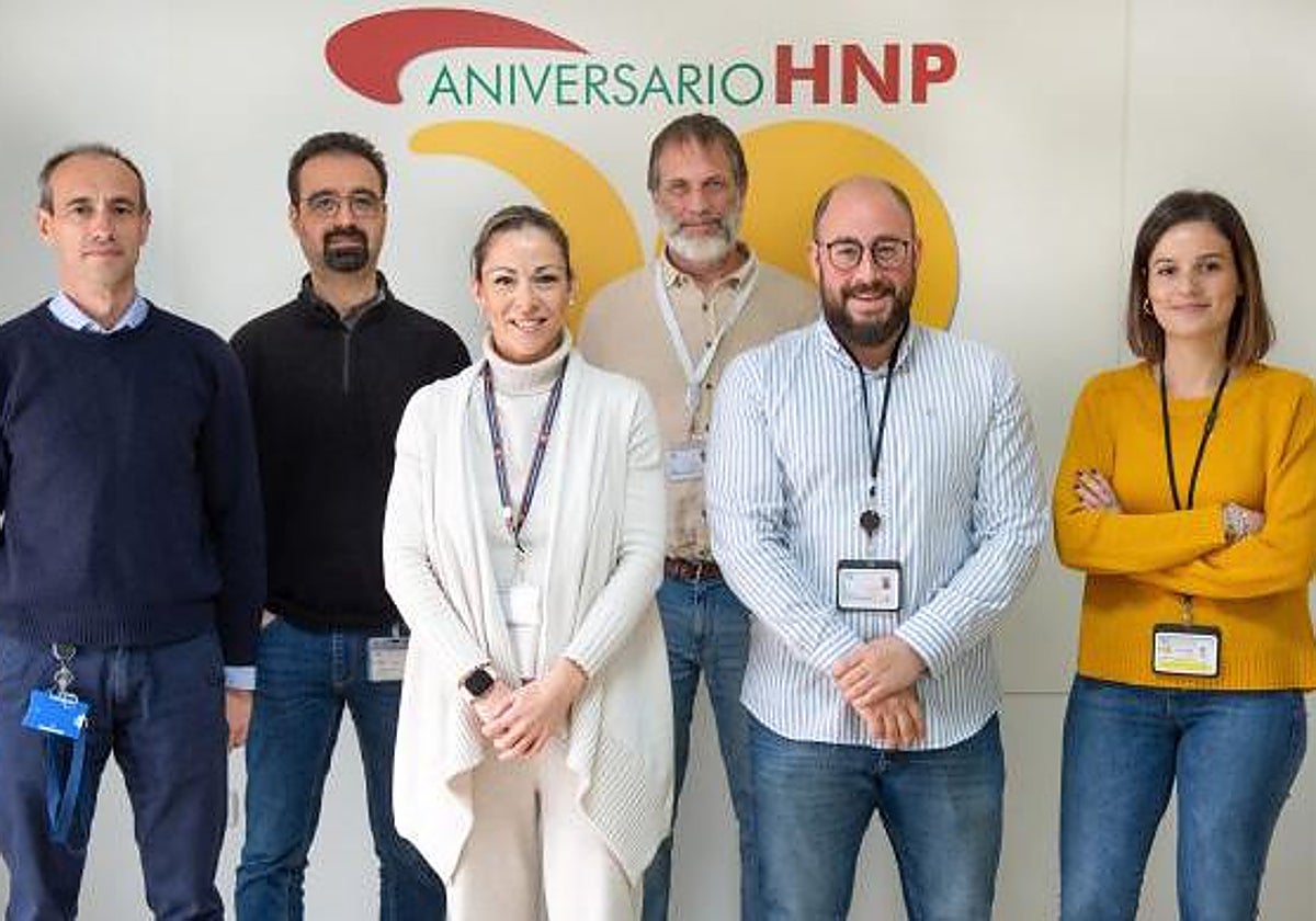 El grupo de investigadores liderados por los doctores Galdeano y Martínez Maza