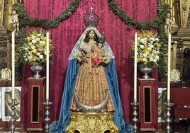 Emotivo adiós a la Virgen del Socorro de Córdoba antes de su restauración