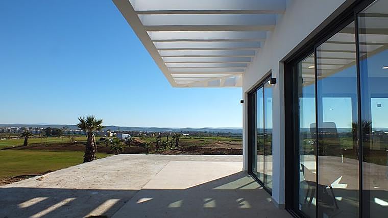 Vista del campo de golf de la Loma desde su edificio central
