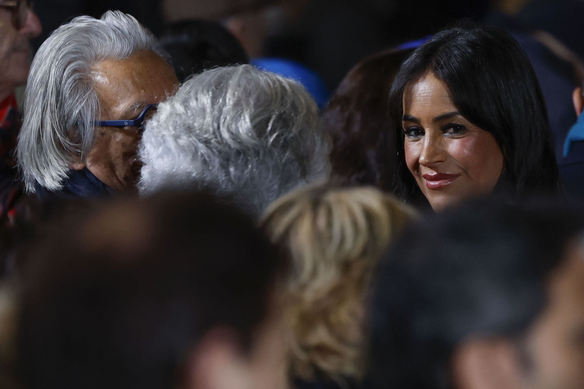 La exvicealcaldesa de Madrid Begoña Villacís asiste a la manifestación a favor de Edmundo González en Madrid.