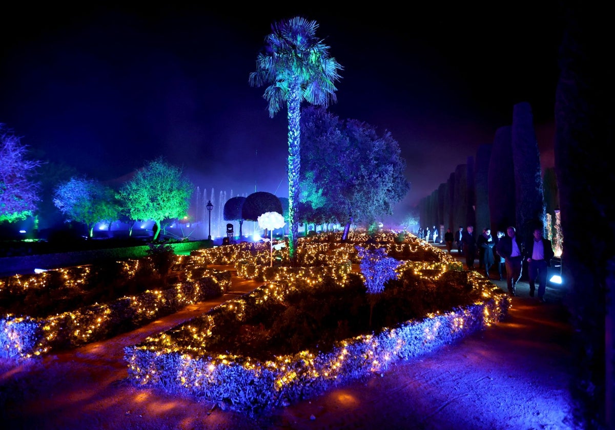 'Naturaleza encendida', el día de su estreno en el Alcázar de los Reyes Cristianos de Córdoba