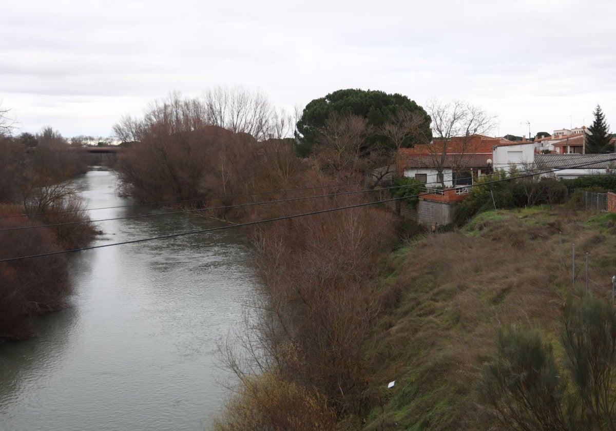 El río Duero, a su paso por Puente Duero, en Valladolid, ha inundado las riberas en más de una ocasión