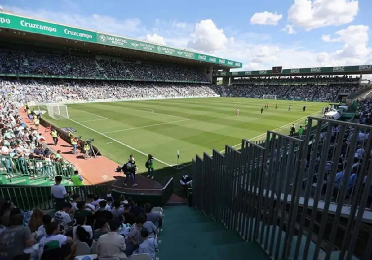 Vista general del estadio El Arcángel del Córdoba C