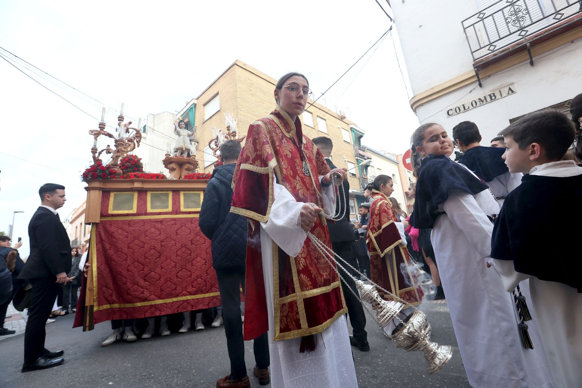 La procesión del Dulce Nombre de Jesús en Córdoba, en imágenes