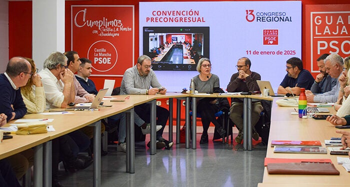 El PSOE Guadalajara elevará cerca de 90 enmiendas al Congreso regional por el desarrollo de la provincia