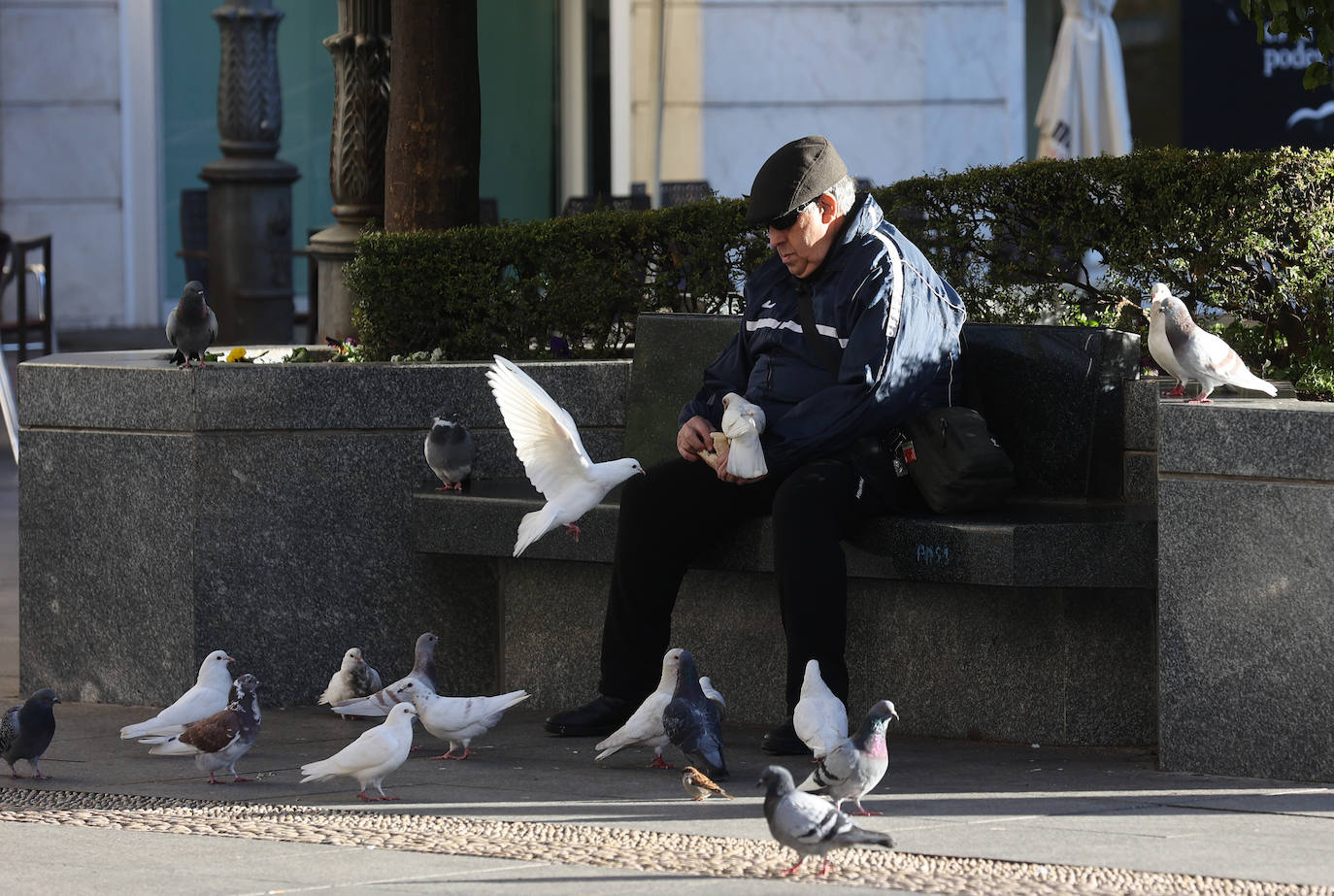 El frío extremo se cuela en las calles de Córdoba, en imágenes