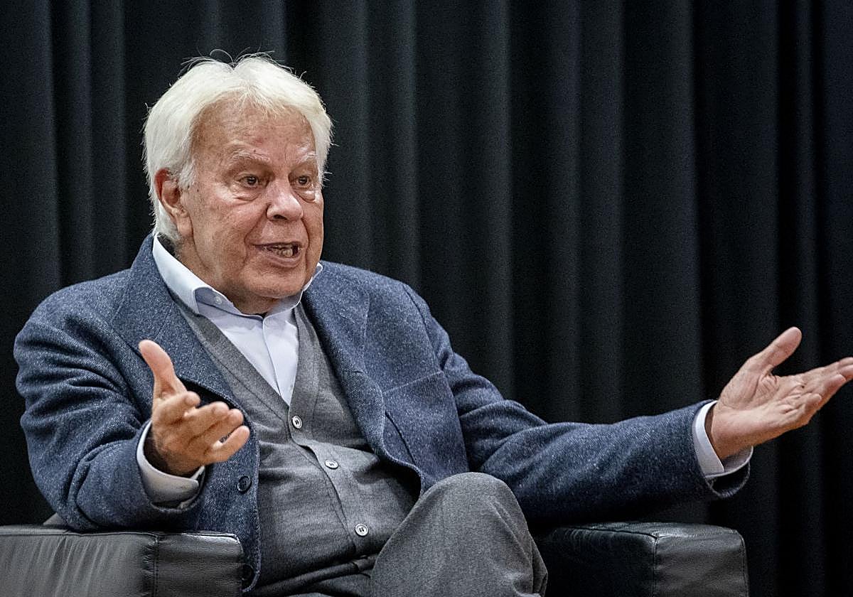 El expresidente del Gobierno Felipe González