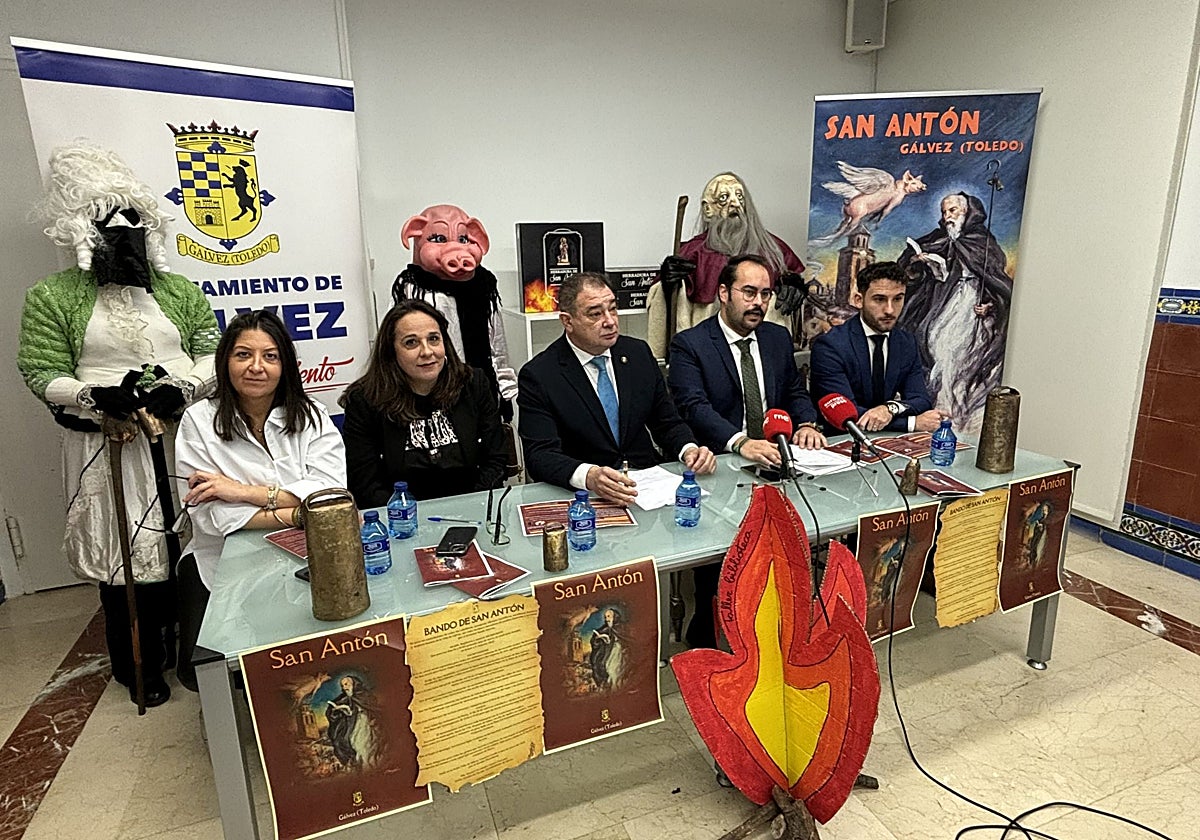 Presentación de San Antón en Toledo