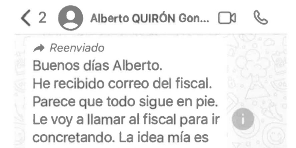 Miguel Ángel Rodríguez aporta al Supremo el mensaje del abogado del novio de Ayuso: «La idea es que haya una multa mínima»