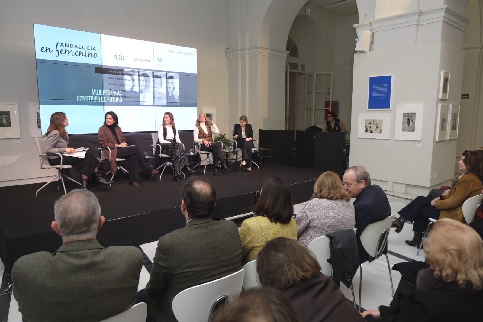 Marta Baturone, Cristina Izu, Blanca Parejo y Manuela Villena