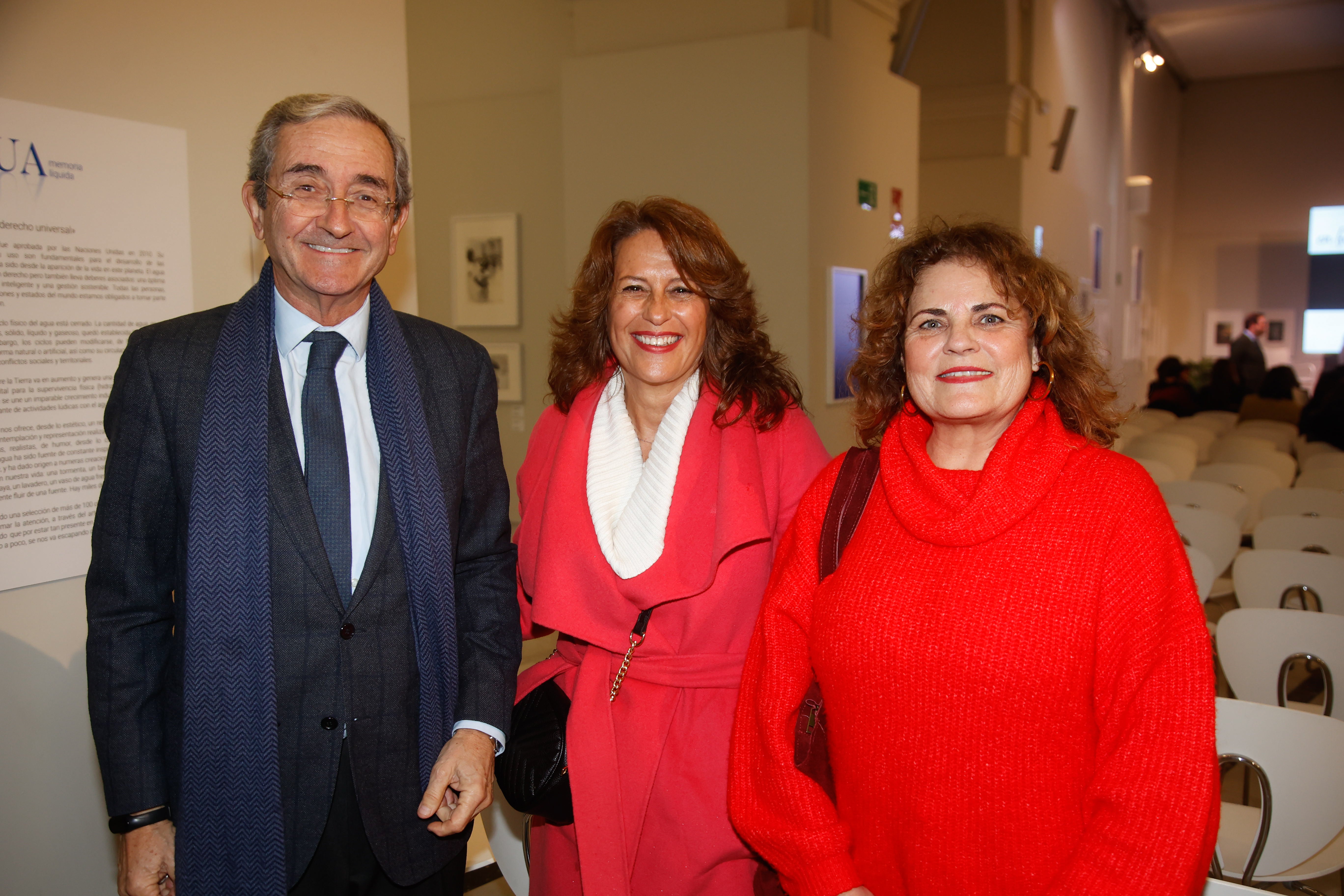 Antonio Fragero, Laura Morales y Maria Angeles Fernandez