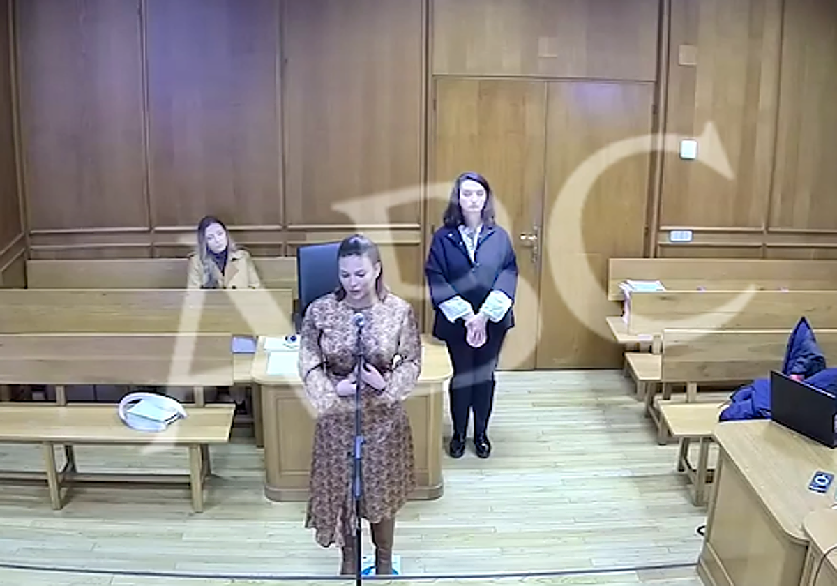 Captura de la declaración de Elisa Mouliaá