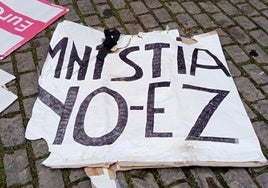 Gritos de «Gora ETA militar» y amenazas al concejal de UPN en Leiza que protesta contra la amnistía