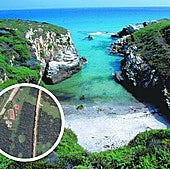 Ponen a la venta una aldea en Galicia por 65.000 euros de 13.000 metros cuadrados