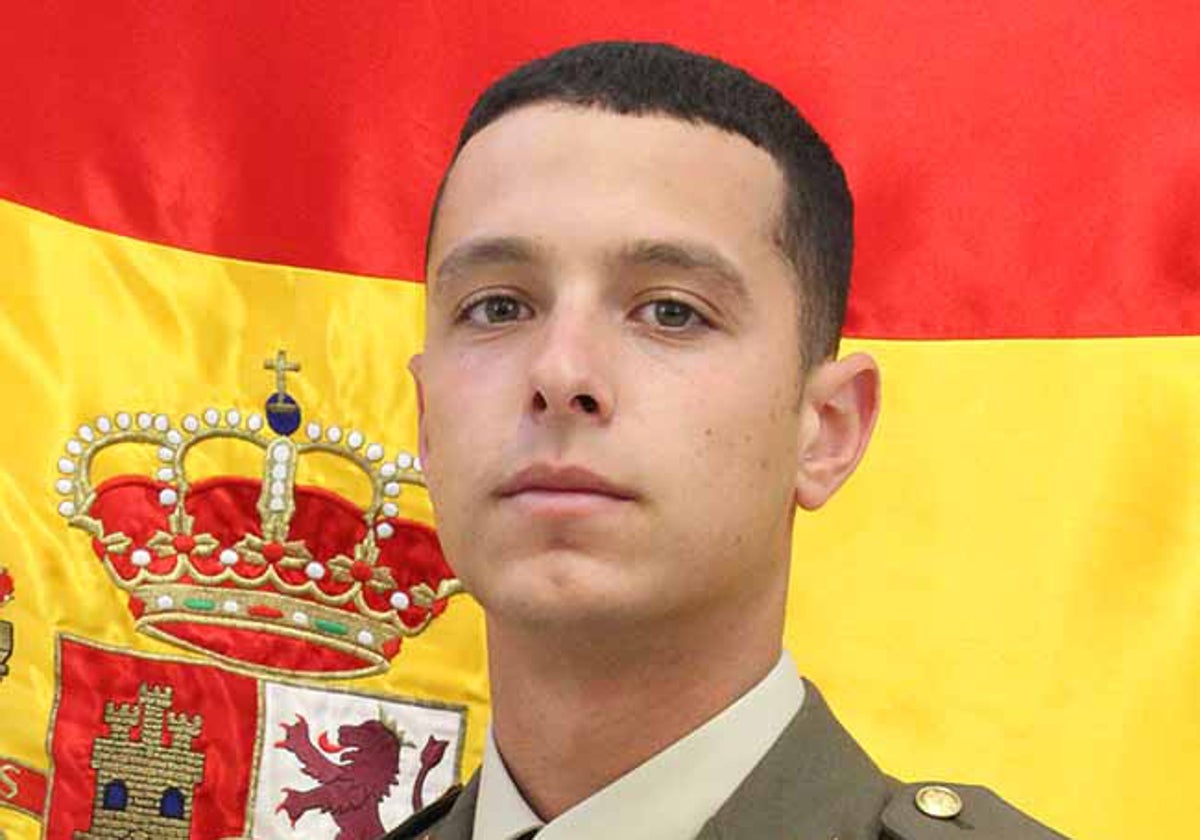 El soldado Juan Antonio García, que ha protagonizado la reanimación de un hombre accidentado en Belmez