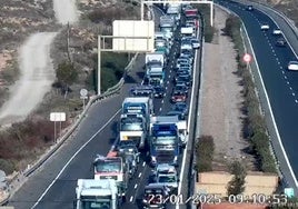 Muere atropellado un hombre de 30 años que transitaba por la autovía A-7 en Almería