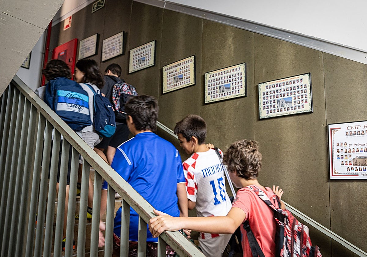 Imagen de archivo de un colegio valenciano