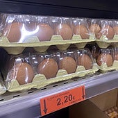 Mercadona resuelve la duda sobre el número impreso en los huevos que vende en sus tiendas