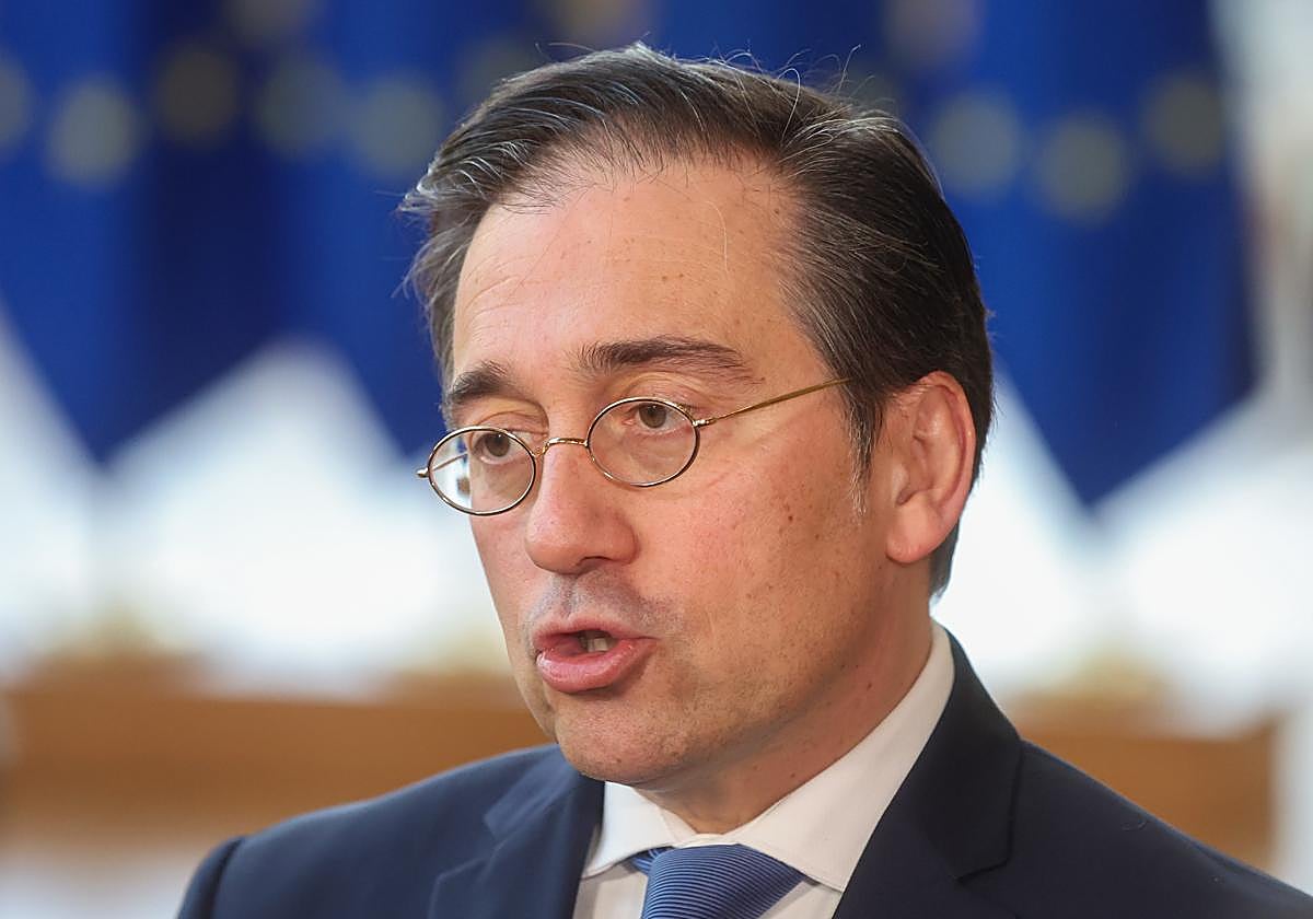 El ministro de Exteriores, José Manuel Albares.