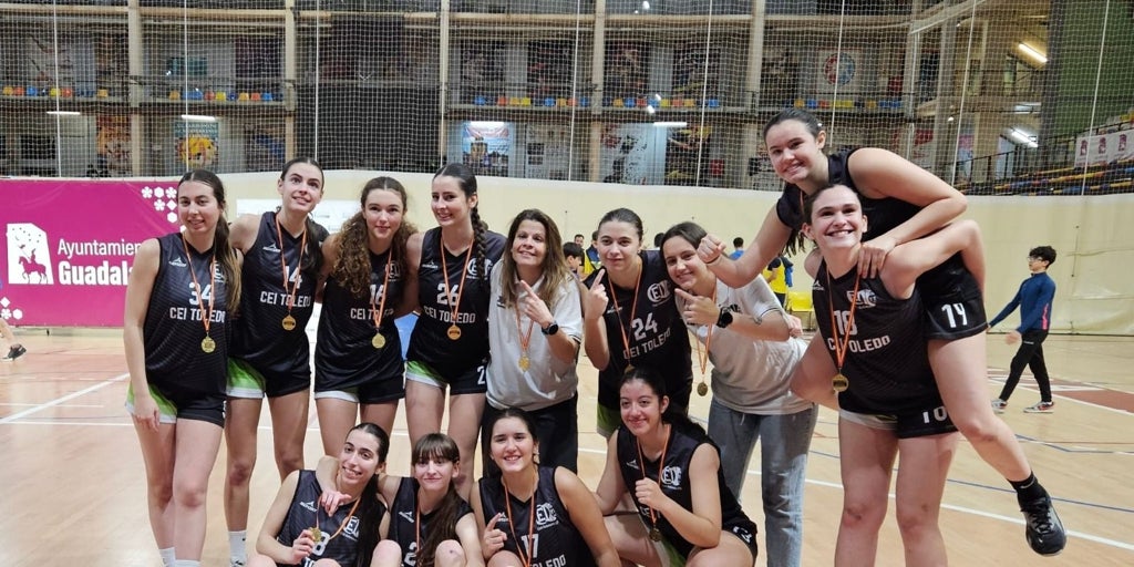 El CB CEI Toledo Junior Femenino se corona campeón de la Copa UCLM U18 de baloncesto tras una épica remontada