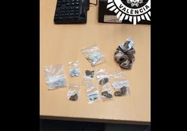 Pillan en Valencia a una joven con droga escondida en el coletero para venderla en una discoteca