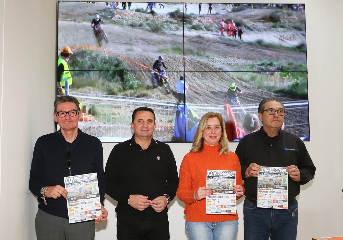 Presentación del campeonato de motocross en Crevillent