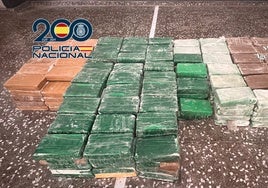 Golpe al narcotráfico en el puerto de Valencia: incautados más de 300 kilos de cocaína de Colombia y Costa Rica