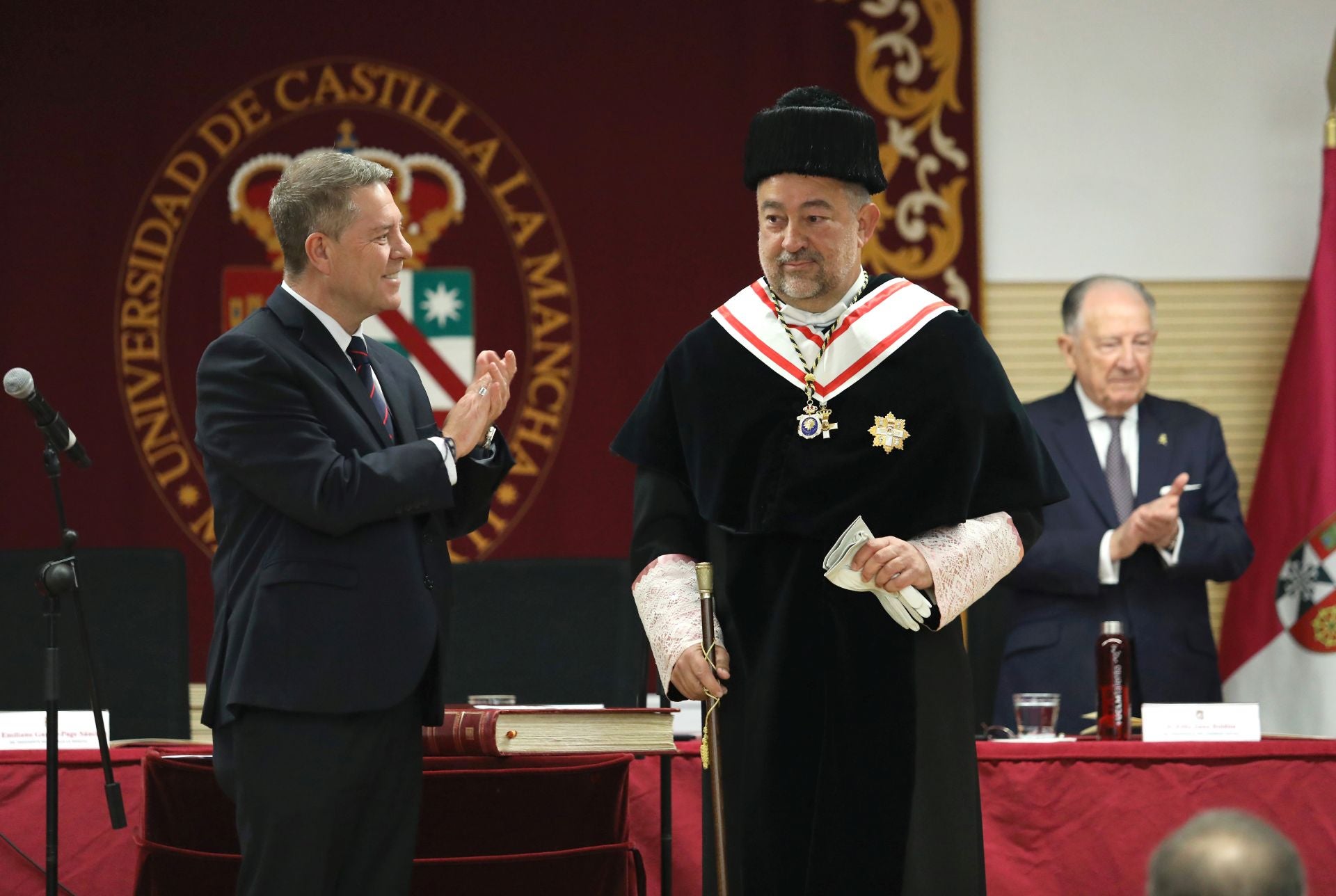 La toma de posesión del rector en imágenes