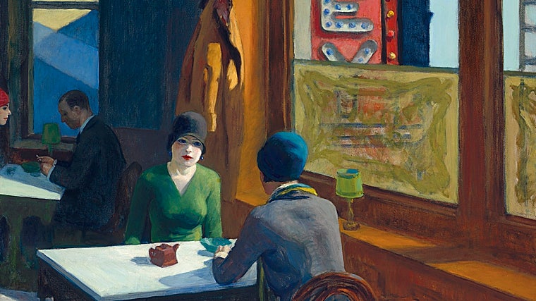 Chop suey. Edward Hopper. Colección particular.