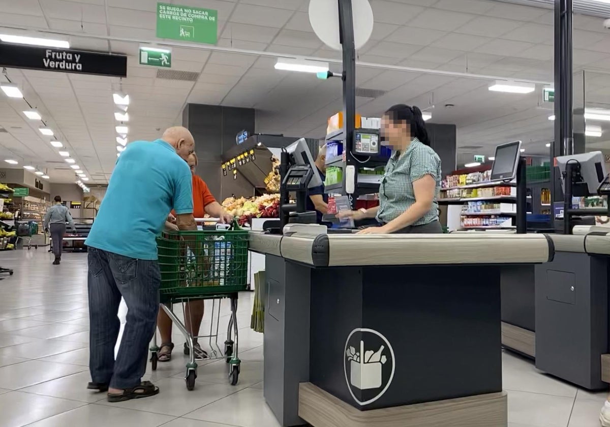 Imagen de archivo tomada en un supermercado de Mercadona