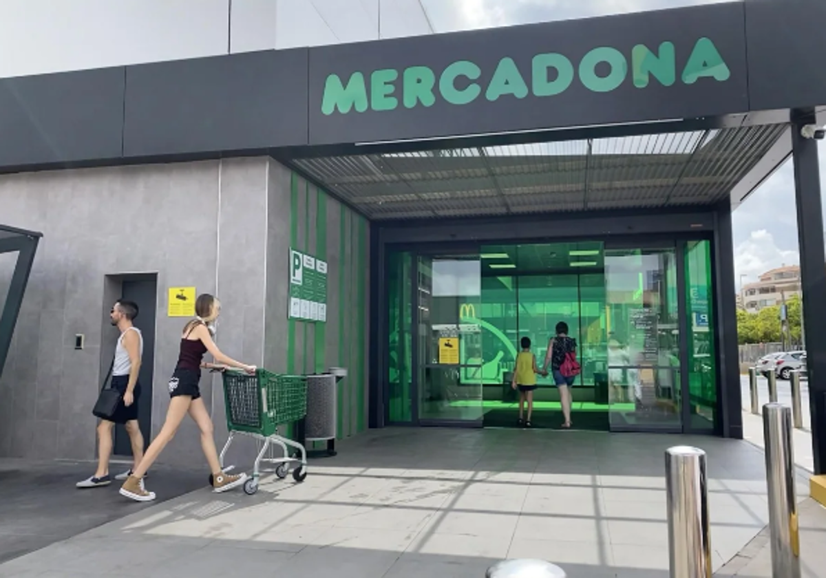 Imagen de archivo de un supermercado de Mercadona