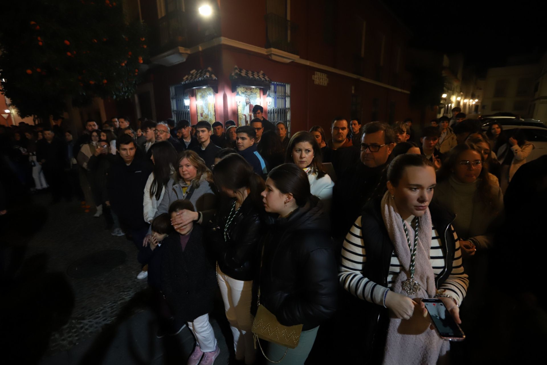 La misa y el rosario vespertino con la Virgen de la Candelaria de Córdoba, en imágenes