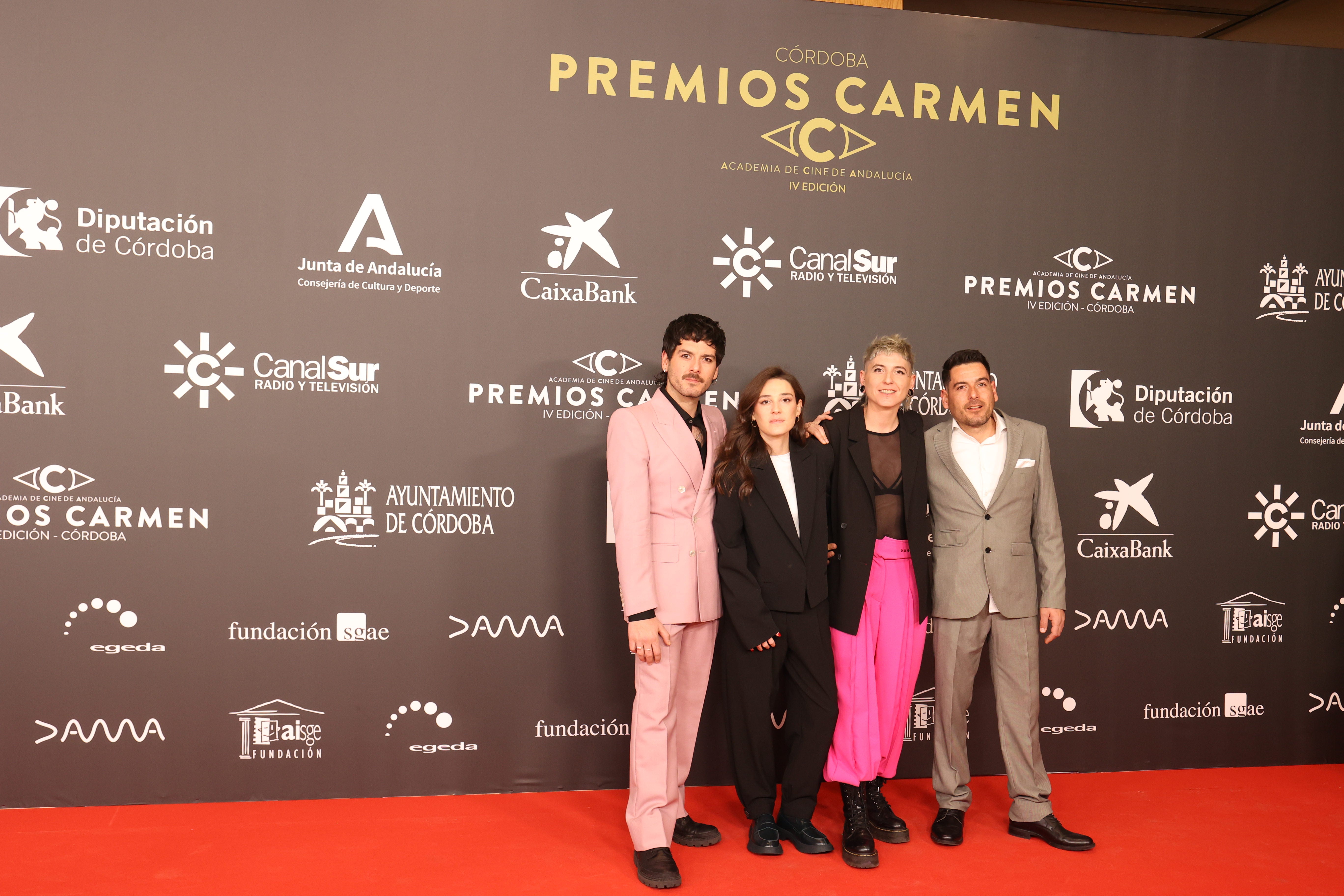 La alfombra roja de los Premios Carmen del Cine Andaluz, en imágenes