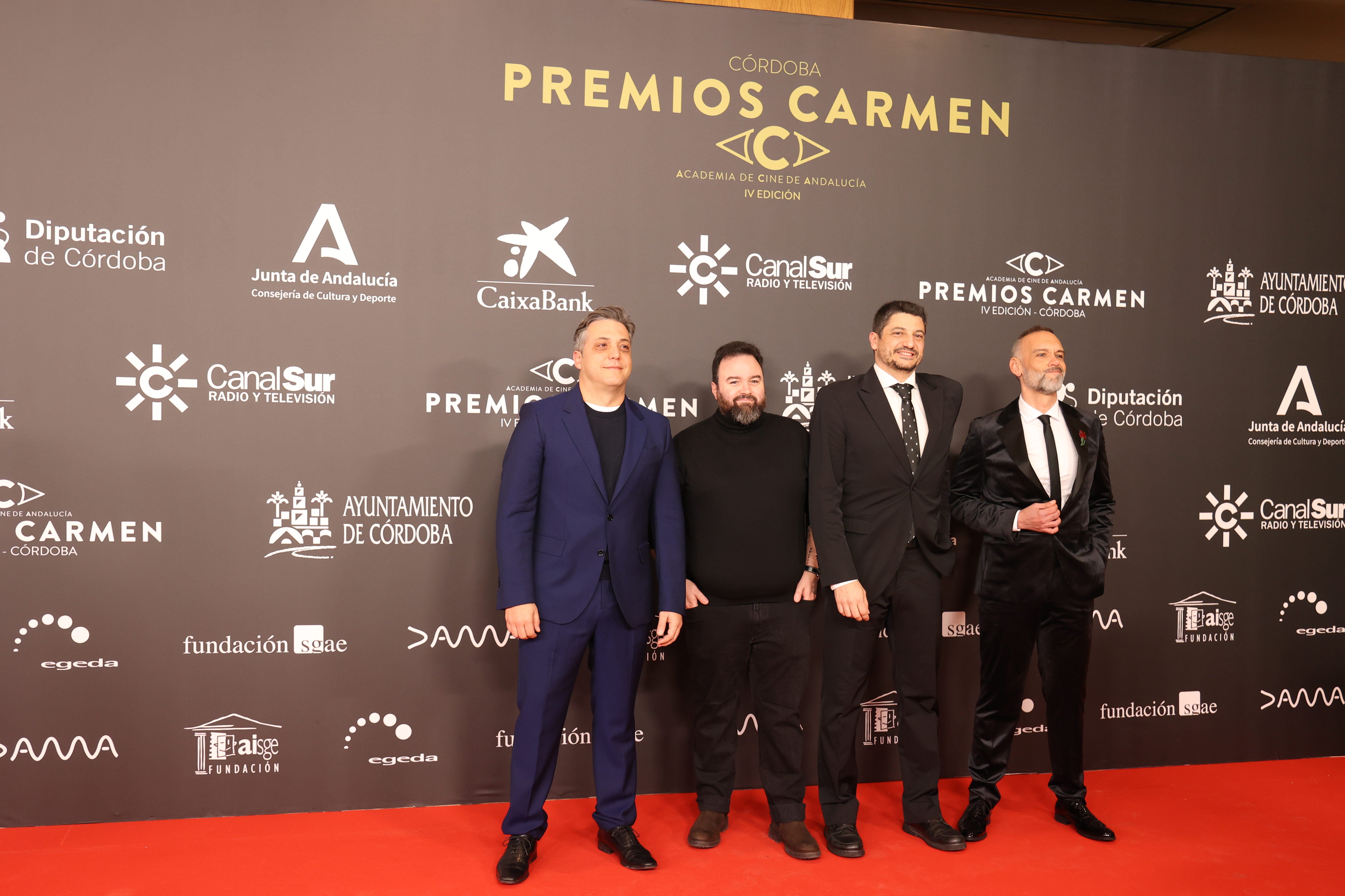 La alfombra roja de los Premios Carmen del Cine Andaluz, en imágenes