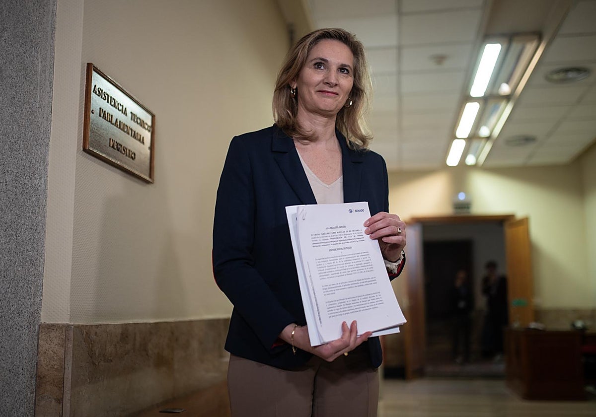 Paloma Martín, senadora del PP