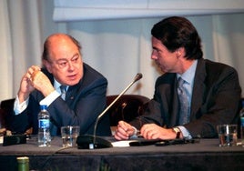 Cataluña rehabilita a Pujol con su pacto con Aznar como señuelo