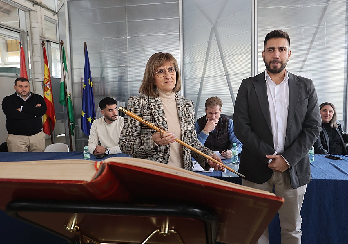 La nueva alcaldesa de Peñarroya, María Victoria