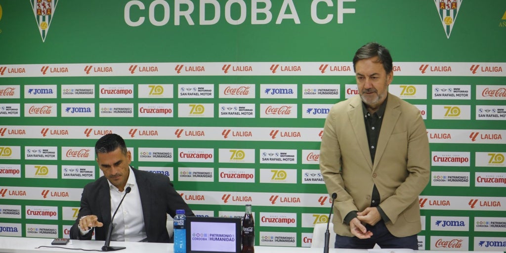 Los fichajes hacen que al Córdoba CF no le baste la permanencia: «Tenemos ambición; igual tenemos que marcarnos nuevos objetivos»