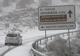 La DGT advierte: estas son las carreteras de Granada afectadas por la nieve