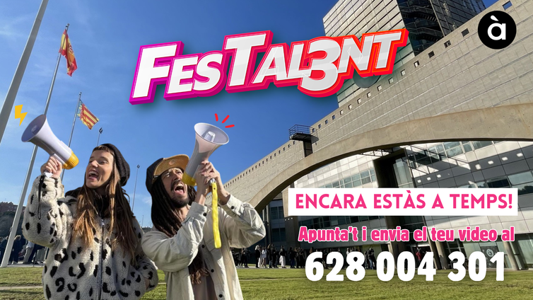 À Punt comienza los castings de la tercera edición del concurso para artistas jóvenes 'FesTalent'