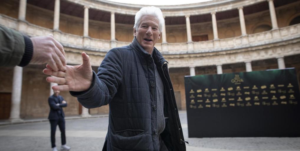 Richard Gere, en Granada: «El mundo está en riesgo con Trump»